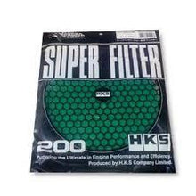 Load image into Gallery viewer, HKS 3 Layer Dry 200mm Green Replacement Filter Element HKS