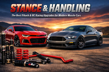 Stance & Handling: The Best Eibach & BC Racing Upgrades for Modern Muscle Cars
