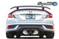 GReddy 2017+ Honda Civic SI Coupe Supreme SP Exhaust at DTX Performance, performance car parts, aftermarket exhaust systems