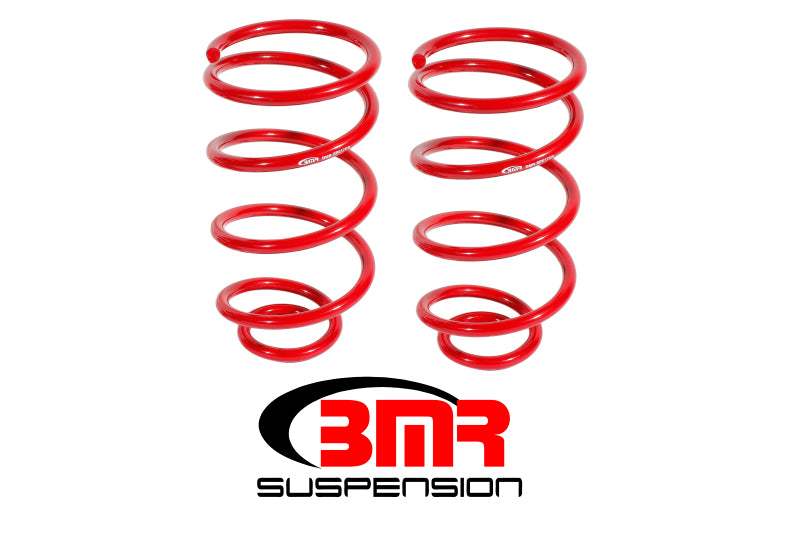 BMR 64-66 A-Body Rear Lowering Springs - Red - DTX Performance