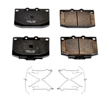 Load image into Gallery viewer, Power Stop 86-91 Mazda RX-7 Front Z17 Evolution Ceramic Brake Pads w/Hardware - DTX Performance