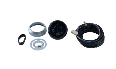 AEM 52mm Voltmeter Digital Gauge kit for performance upgrades at DTX Performance, veteran owned performance shop.