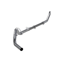 MBRP 94-02 Dodge 2500/3500 Cummins SLM Series 4in Turbo Back Single No Muffler T409 Exhaust System for performance car parts upgrade
