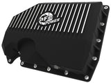 aFe 05-19 VW 1.8L/2.0L w/o Oil Sensor Engine Oil Pan Black POWER Street Series w/ Machined Fins