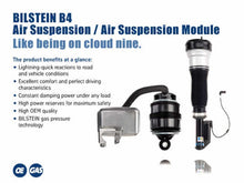 Load image into Gallery viewer, Bilstein B3 OE Replacement 00-06 BMW X5 Rear Left Air Suspension Spring - DTX Performance