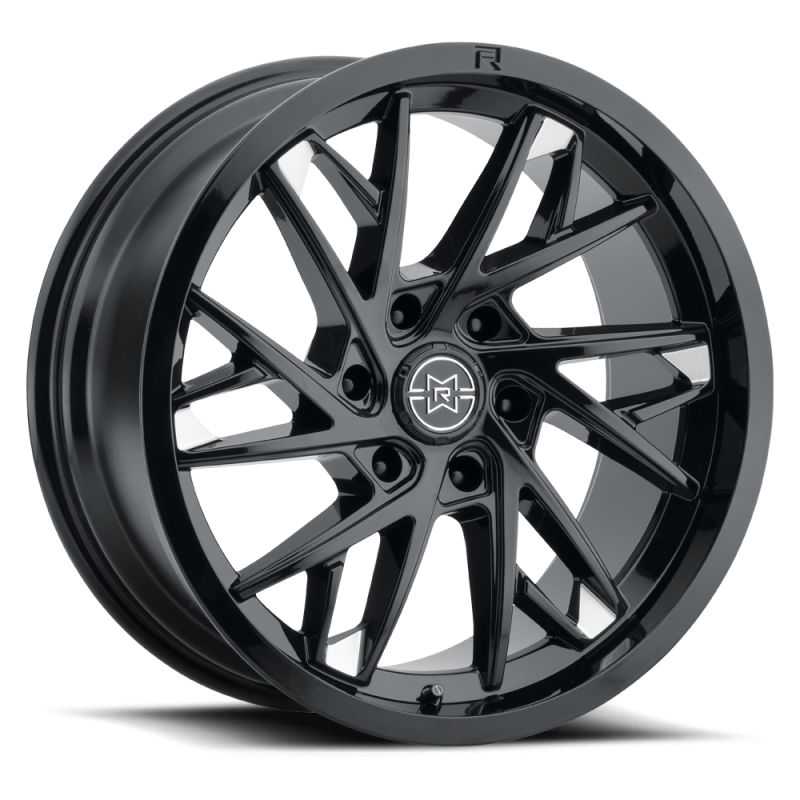 Method Raised MR801 20x9 / 8x180 BP / -12mm Offset / 124.1mm Bore - Gloss Black Milled Wheel - DTX Performance