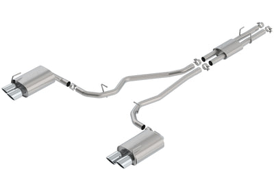Borla 2020 Ford Explorer ST 3.0L V6 2.25in ATAK Exhaust - Chrome Tips, performance car part, DTX Performance, high performance exhaust