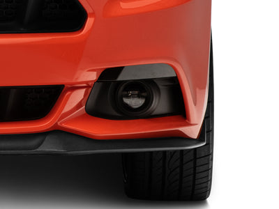 Raxiom 15-17 Ford Mustang Axial Series LED Sequential Turn Signals (Smoked) shown on performance car.