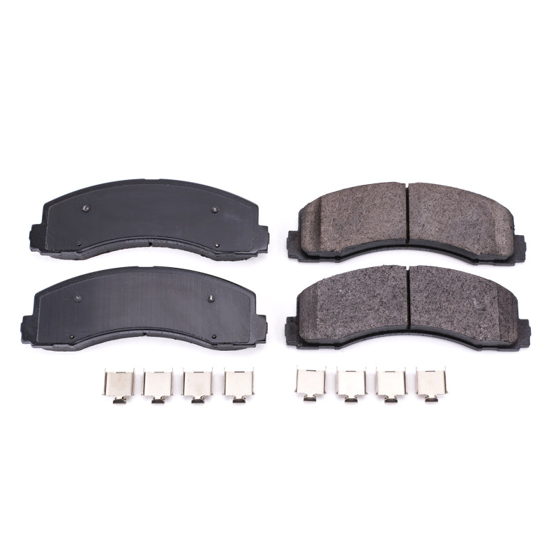 Power Stop 10-19 Ford Expedition Front Z17 Evolution Ceramic Brake Pads w/Hardware - DTX Performance