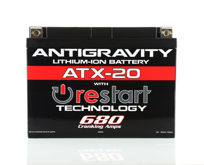 Antigravity YTX20 Lithium Battery w/Re-Start at DTX Performance - High performance car tuning battery, veteran owned performance shop.