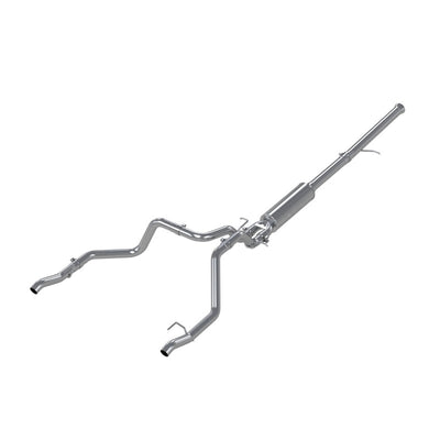 MBRP 19-Up Chevy Silverado 1500 6.2L 2.5in Catback Dual Rear Exit Aluminized exhaust system for performance upgrades