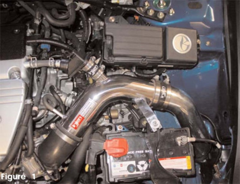 Injen 03-07 Accord 4 Cyl. LEV Motor Only (No MAF Sensor) Black Cold Air Intake - DTX Performance