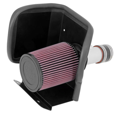 K&N 13-14 Dodge Dart 1.4L Silver Typhoon Performance Intake - high performance auto parts, cold air intake, performance upgrades