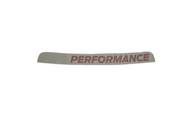 Ford Performance 2015-2017 Mustang Windshield Banner Ford Performance - White / Red for high performance auto parts