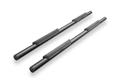 RealTruck 19-23 Ford Ranger Super Cab Traxio 3in Nerf Bars - Textured Black