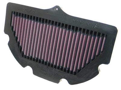 K&N 06-09 Suzuki GSXR600/750 Replacement Air Filter from DTX Performance for engine performance upgrades.
