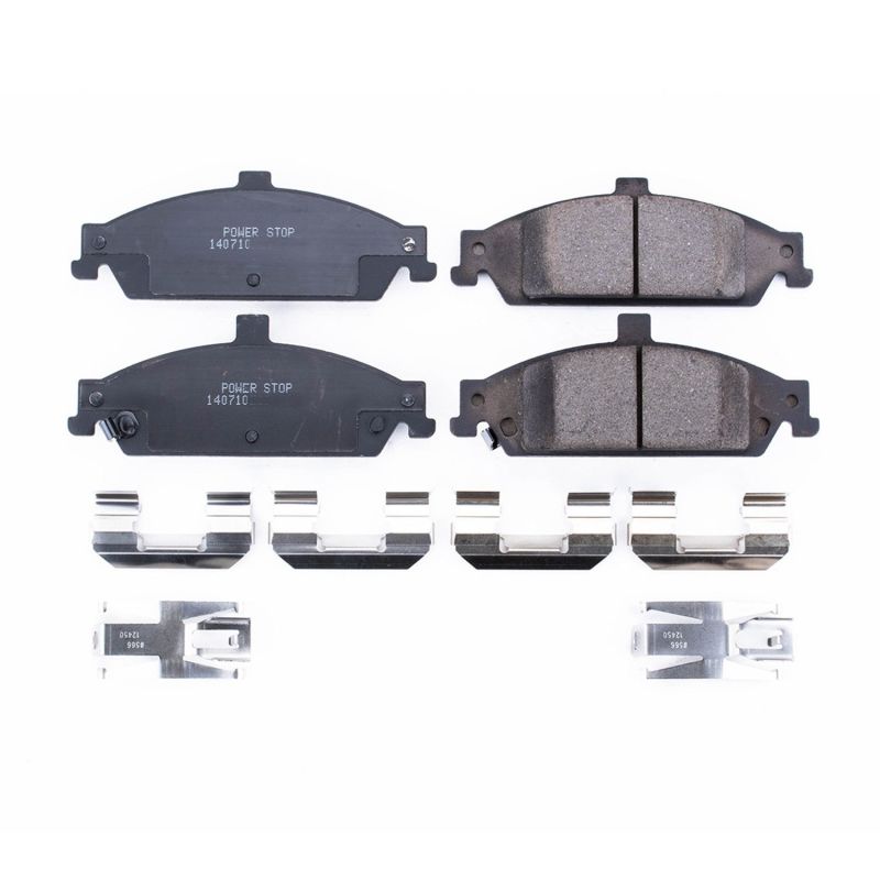 Power Stop 04-05 Chevrolet Classic Front Z17 Evolution Ceramic Brake Pads w/Hardware - DTX Performance