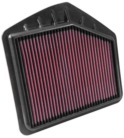K&N Replacement Panel Air Filter for 2015 Hyundai Genesis Sedan 5.0L V8 (Left) - Performance car parts by DTX Performance