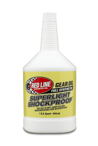 Red Line SuperLight ShockProof Gear Oil - Quart for high performance car parts at DTX Performance - veteran owned performance shop