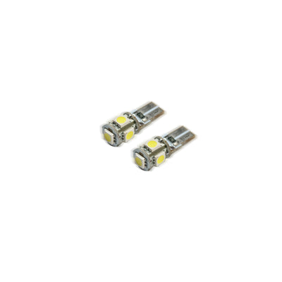Oracle T10 5 LED 3 Chip SMD Bulbs Cool White for performance car parts by DTX Performance veteran owned shop