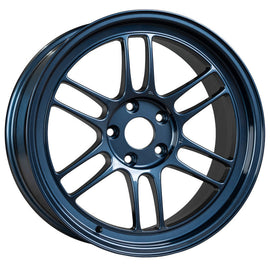 Enkei RPF1 18 x 9.5 5x114.3 38mm Offset 73mm Center Bore Misty Blue Wheel Enkei