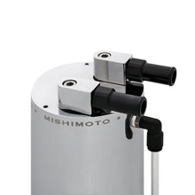 Load image into Gallery viewer, Mishimoto Large Aluminum Oil Catch Can for performance car parts at DTX Performance, enhancing engine efficiency and performance.