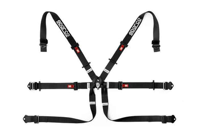 Sparco BELT 6 PNT 2in FORMULA BLK for performance car tuning, available at veteran owned performance shop, DTX Performance online.