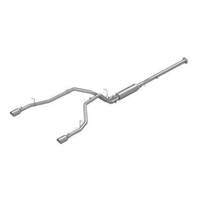 MBRP 2019 Ram 1500 5.7L Cat Back 2.5in Dual Split Rear, performance exhaust system, DTX Performance, veteran owned aftermarket parts