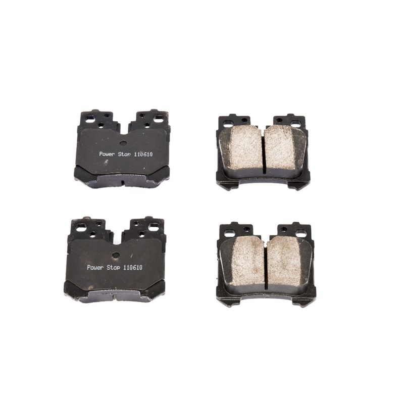 Power Stop 07-17 Lexus LS460 Rear Z16 Evolution Ceramic Brake Pads - DTX Performance