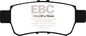 EBC 05-10 Honda Odyssey 3.5 Yellowstuff Rear Brake Pads - Performance Car Parts - Veteran Owned Performance Shop