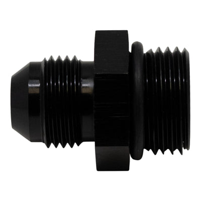 DeatschWerks 10AN ORB Male to 8AN Flare Adapter Anodized Matte Black
