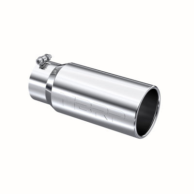 MBRP Universal Tip 5 O.D. Rolled Straight 4 inlet 12 length, performance exhaust enhancement, DTX Performance, veteran owned performance shop