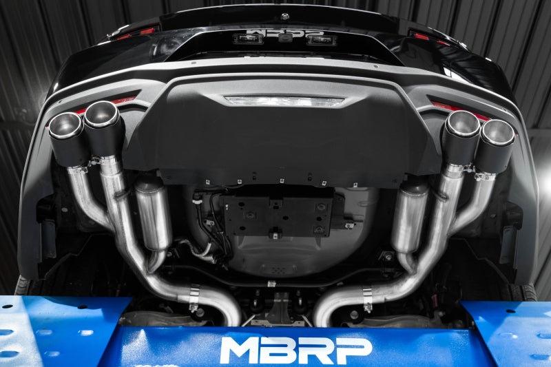 MBRP 2018+ Ford Mustang GT 5.0L T304 SS 3in Street to Race Conversion Kit - DTX Performance