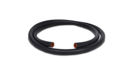 Vibrant 3/8in (10mm) I.D. x 20 ft. Silicon Heater Hose reinforced - Black for performance car parts and upgrades