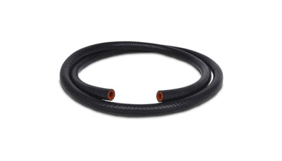Vibrant 1in (25mm) I.D. x 20 ft. Silicon Heater Hose reinforced - Black for performance car parts, DTX Performance upgrades