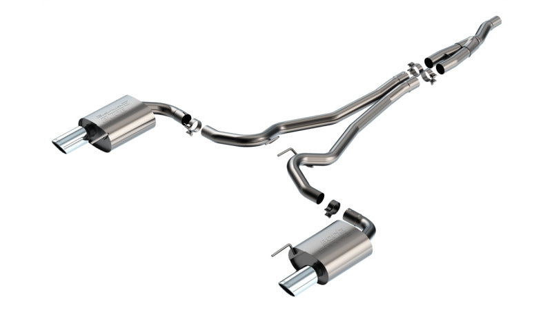 MUSTANG ECOBOOST 2024 2.3L 4 CYL AT RWD 2DR 2.50 S-TYPE Catback Exhaust - DTX Performance