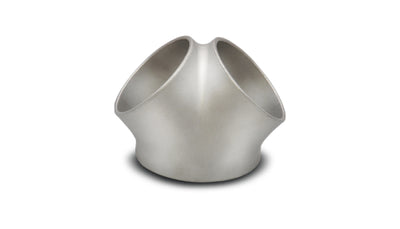 Vibrant 2-1 SS Merge Collectors (3in ID Inlet x 2 2.5in ID Outlet) - Sold Individually by DTX Performance