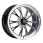 Weld S908 17X10 Belmont Drag Beadlock 5X127 ET38 BS7.00 Gloss Black MIL Dia 71.5