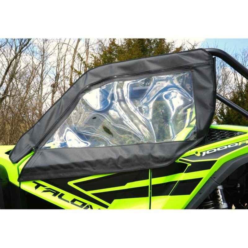 Seizmik 19-24 Honda Talon Soft Doors w/ Zippers Kit, performance car parts, protection, vet-owned shop, aftermarket parts, Honda Talon