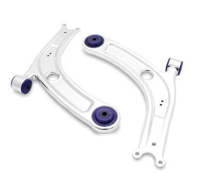 SuperPro 2015 Audi A3 Quattro Premium Front Lower Forged Alloy Control Arm Kit from DTX Performance, performance upgrades