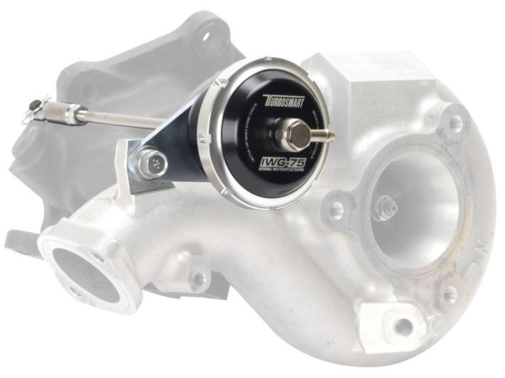 Turbosmart IWG75 Mitsubishi EVO 10 24 PSI Black Internal Wastegate Actuator Turbosmart