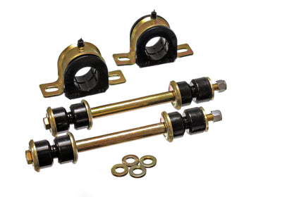 Energy Suspension 01-06 C2500 HD Silverado 2WD Black 36mm Front Sway Bar Bushing Set, high performance auto parts DTX Performance
