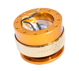 NRG Quick Release Gen 2.0 - Rose Gold Body / Titanium Chrome Ring for high performance car parts by DTX Performance