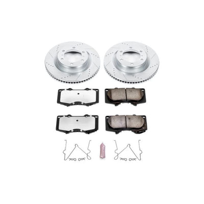 Power Stop 10-19 Lexus GX460 Front Z36 Truck & Tow Brake Kit; performance car parts from DTX Performance, veteran owned performance shop.