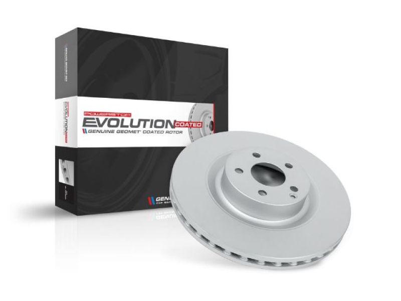 Power Stop 05-10 Ford Mustang Front Evolution Geomet Coated Rotor - DTX Performance