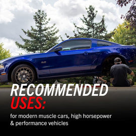 Performance car under maintenance for DTX Performance