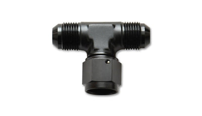 Vibrant -6AN Tee Fitting with Female -6AN Swivel On Side for performance car parts and engine upgrades - DTX Performance
