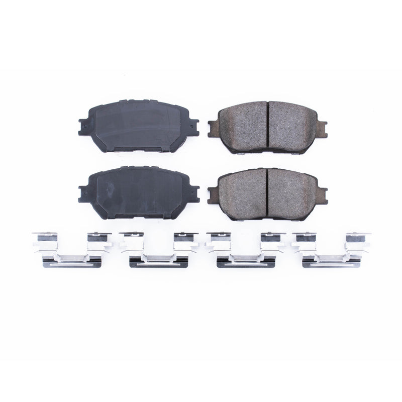 Power Stop 2006 Lexus GS300 Front Z17 Evolution Ceramic Brake Pads w/Hardware - DTX Performance