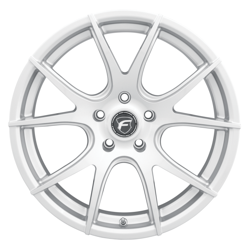 Forgestar CF5V 18x8.5 / 5x112 / ET45 / 66.56 HB - Gloss Silver - Non-BL Wheel