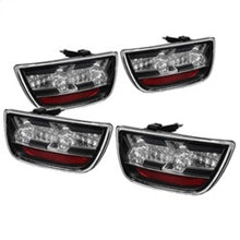 Load image into Gallery viewer, Spyder Chevy Camaro 10-13 LED Tail Lights Black ALT-YD-CCAM2010-LED-BK performance car parts by DTX Performance